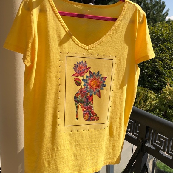 Summer hand designed T-shirt - Picture 5 of 8